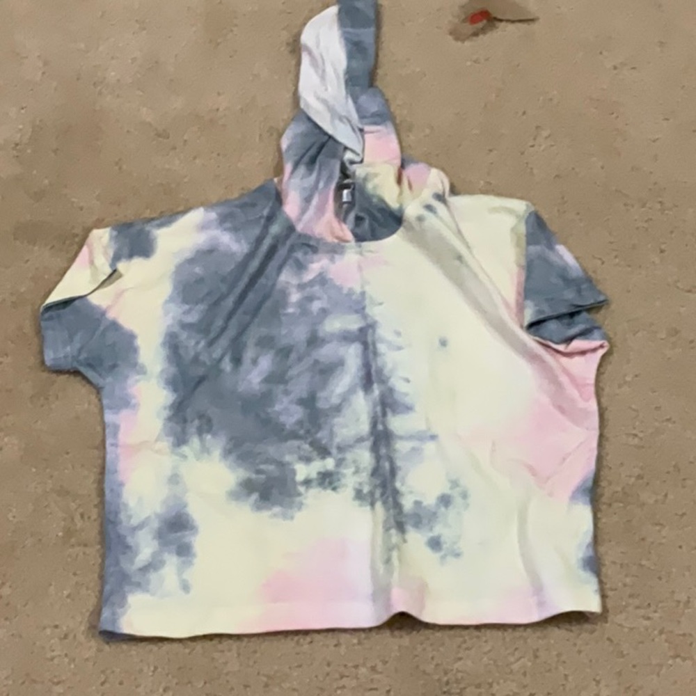 Crop top hoodie